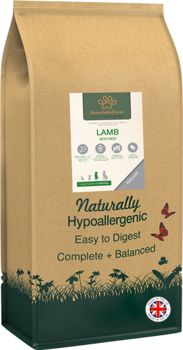 Naturally Hypoallergenic Natural Dog Food for Adult Dogs 