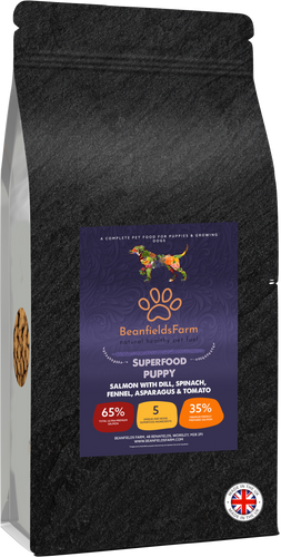 Superfood Premium Dog Food for Active Puppy's and Growing Dogs Veterinary Approved